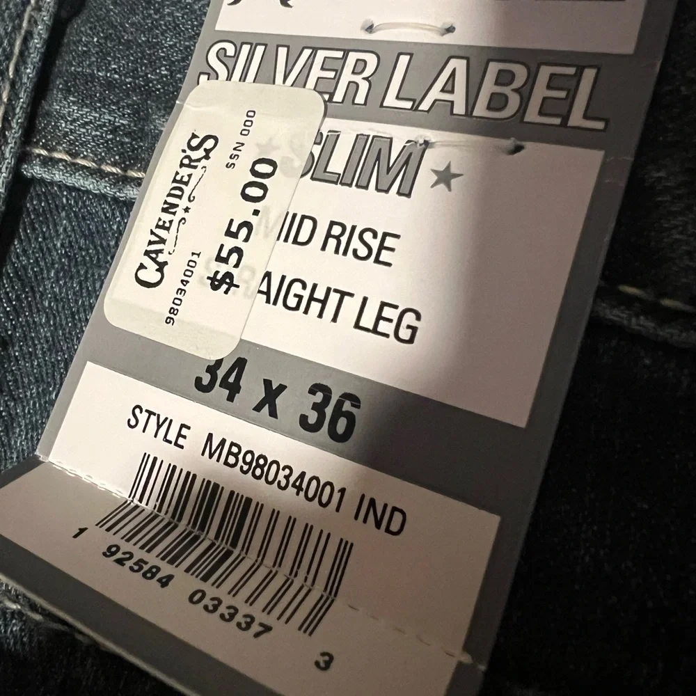 Cinch Silver Label Slim Fit Jeans - Picture 3 of 6